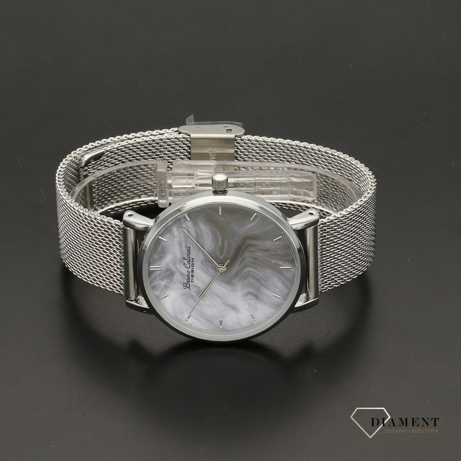 Zegarek damski Bruno Calvani BC90774 SILVER siatka (6).jpg